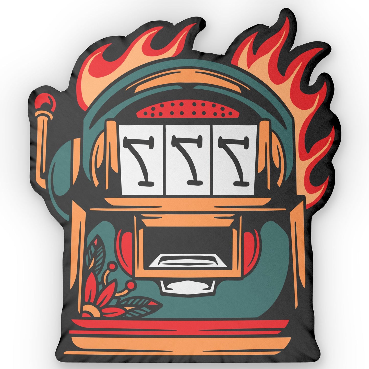 Jackpot 777 Shaped Pillow