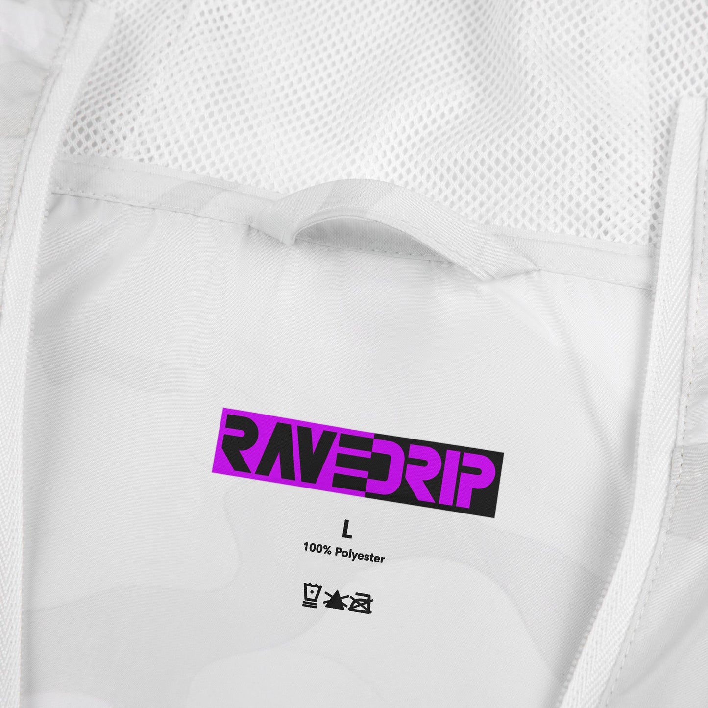 Rave Drip Women’s Full-Zip Windbreaker – Lightweight Streetwear Jacket