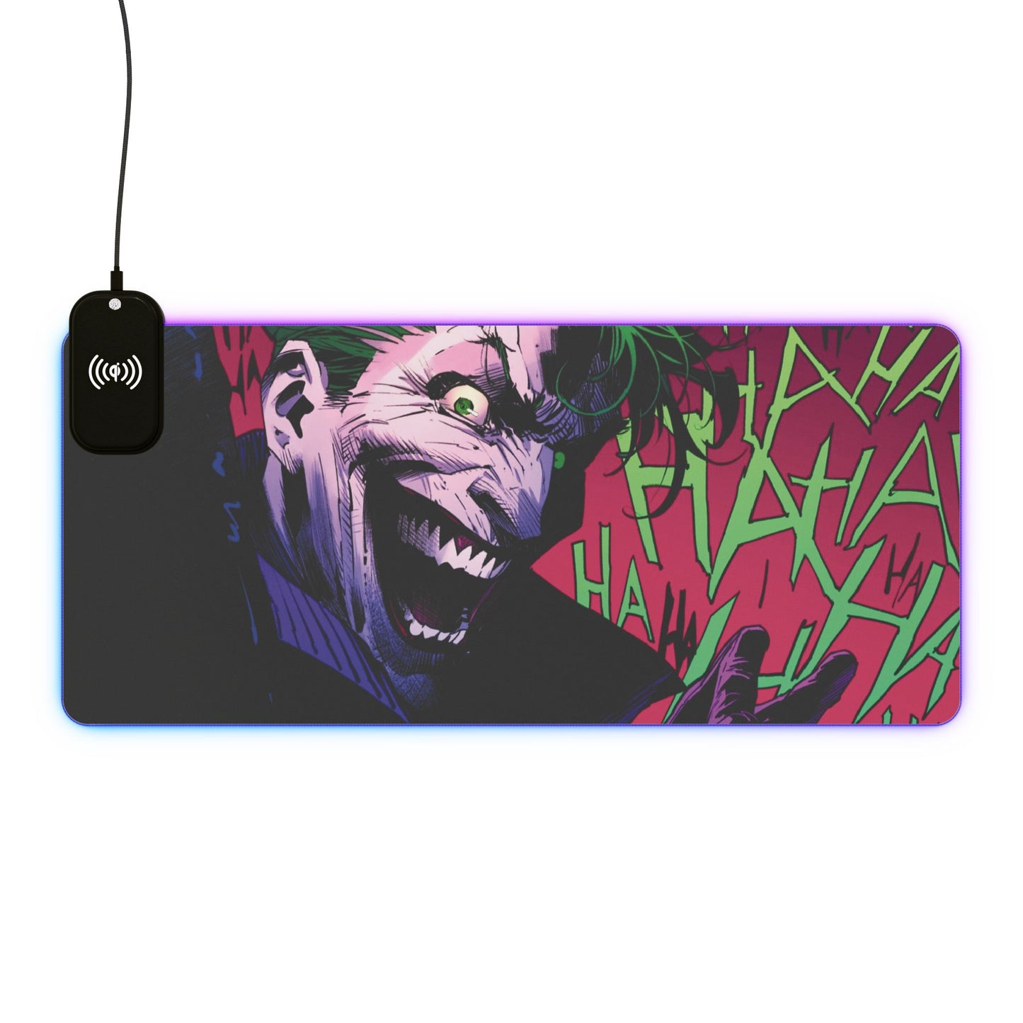 Joker 15W Wireless Charging LED Gaming Mouse Pad