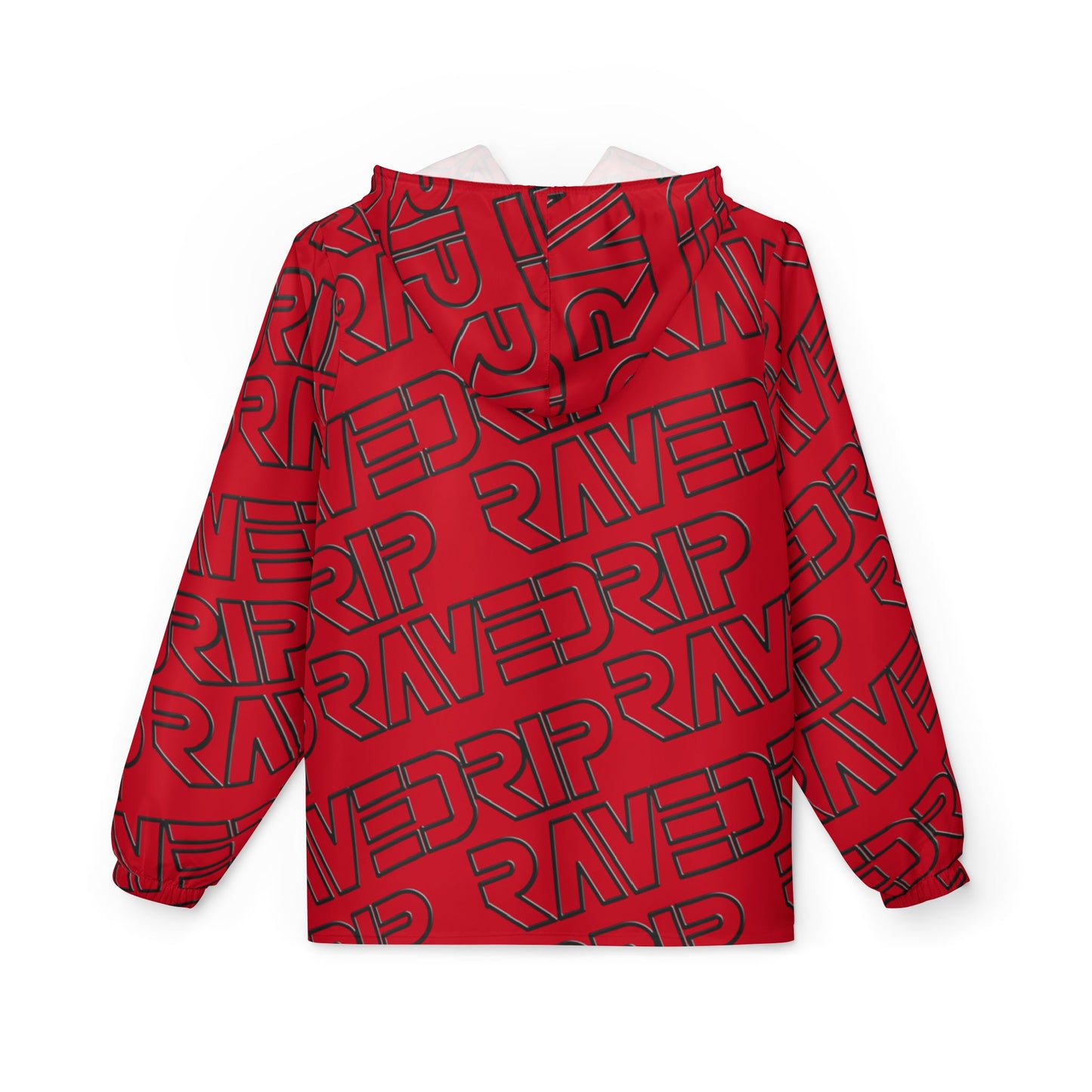 Red Bold Unisex Windbreaker – Lightweight, Stylish & Weather-Ready