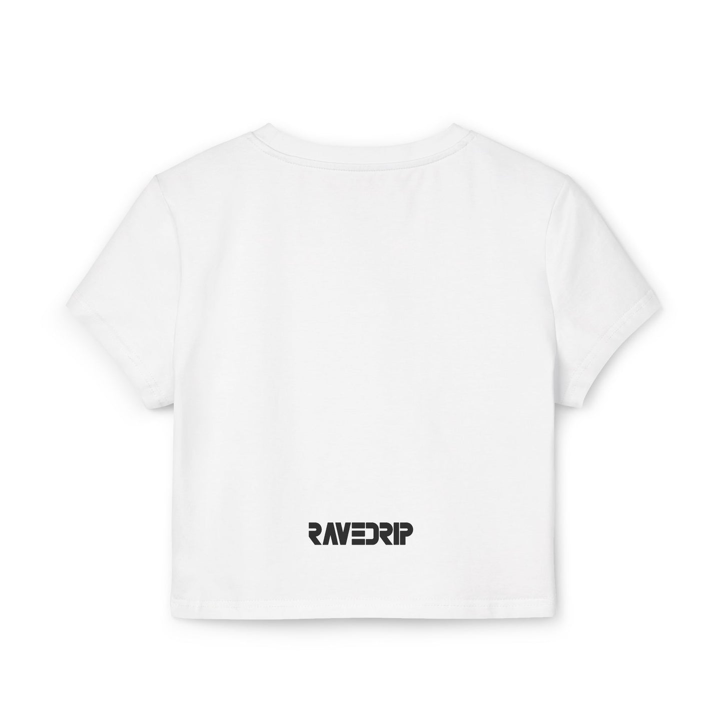 Surreal Eyes - Women's Crop top made of 100% Organic Cotton