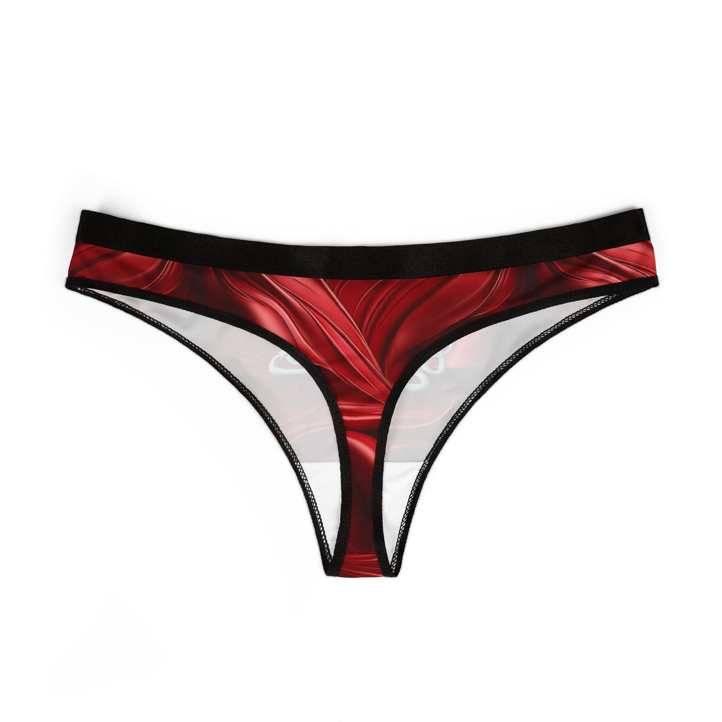 Seductive Red Women’s Thongs – ‘Orgasmo’ Design