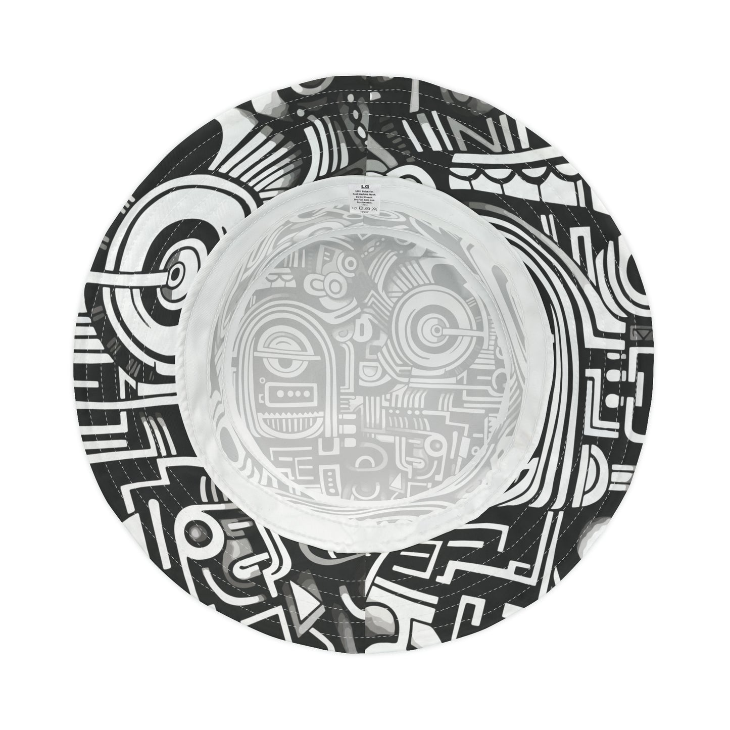 Doodle Pattern Bucket Hat