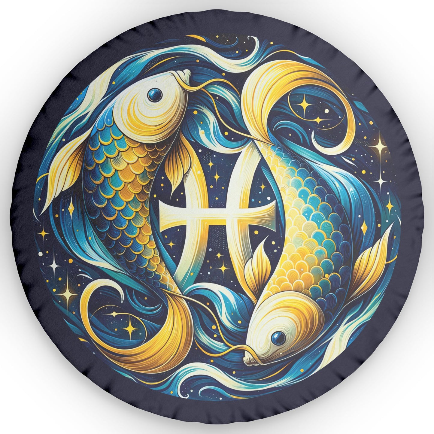 Pisces_Starry_Night_Shaped_Pillow