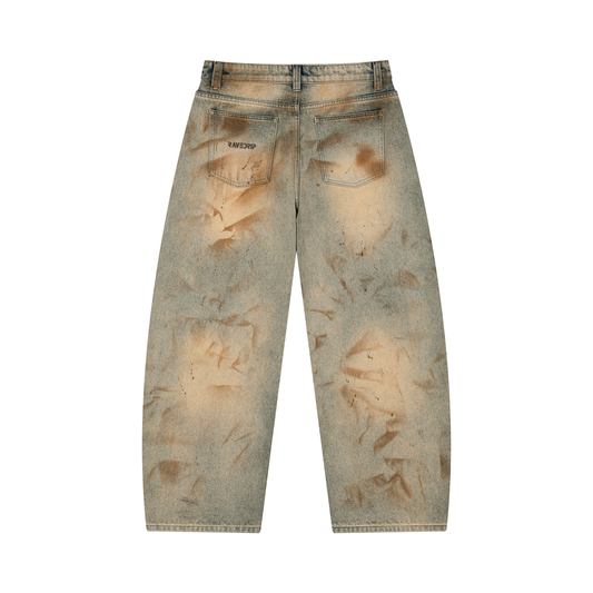 pants,vintage,wash,barrel,jeans