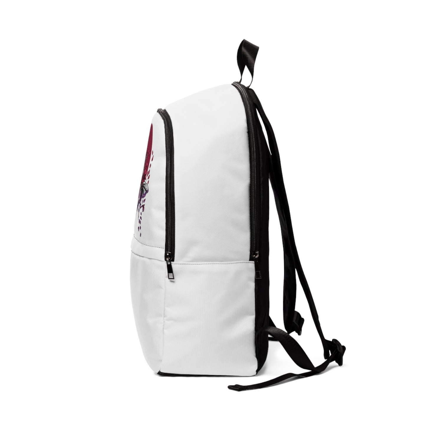 Beetle Skull Backpack - White