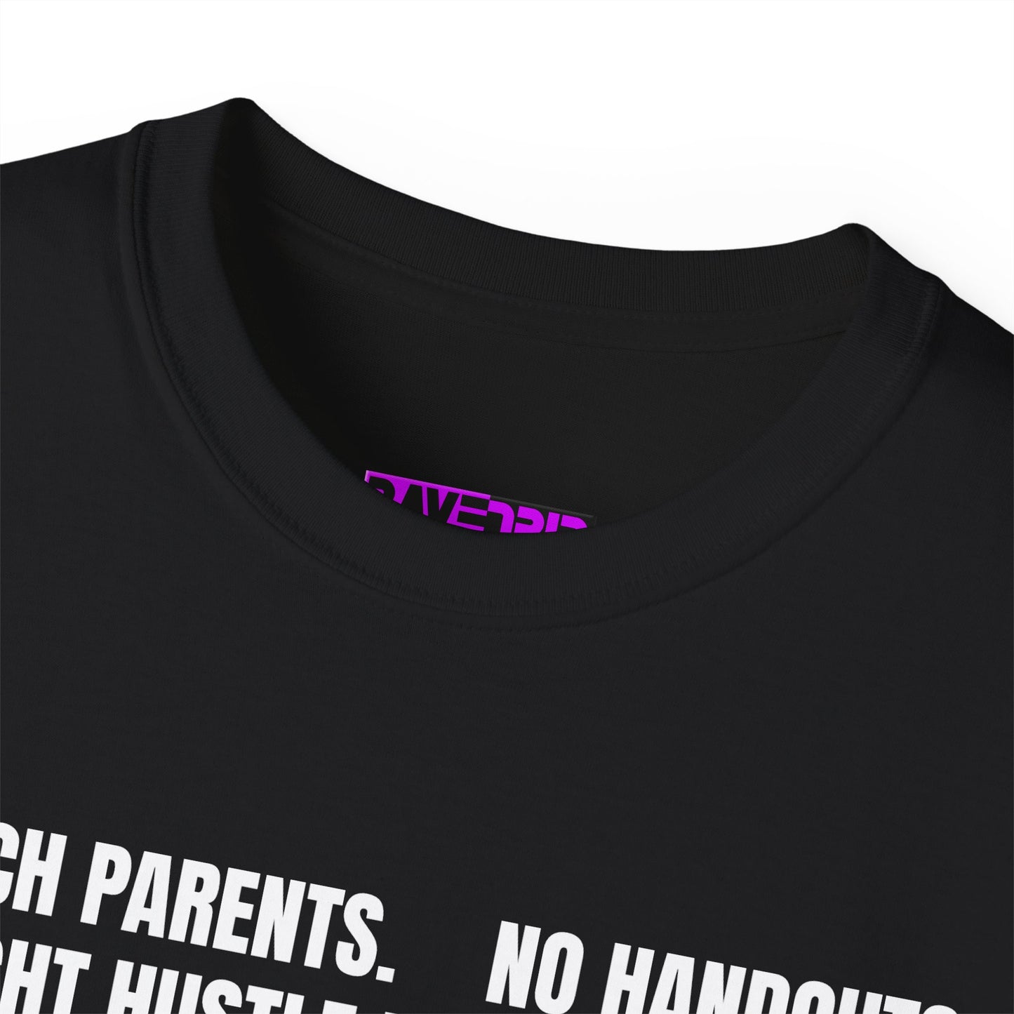 "Straight Hustle From The Start" Motivational T-Shirt