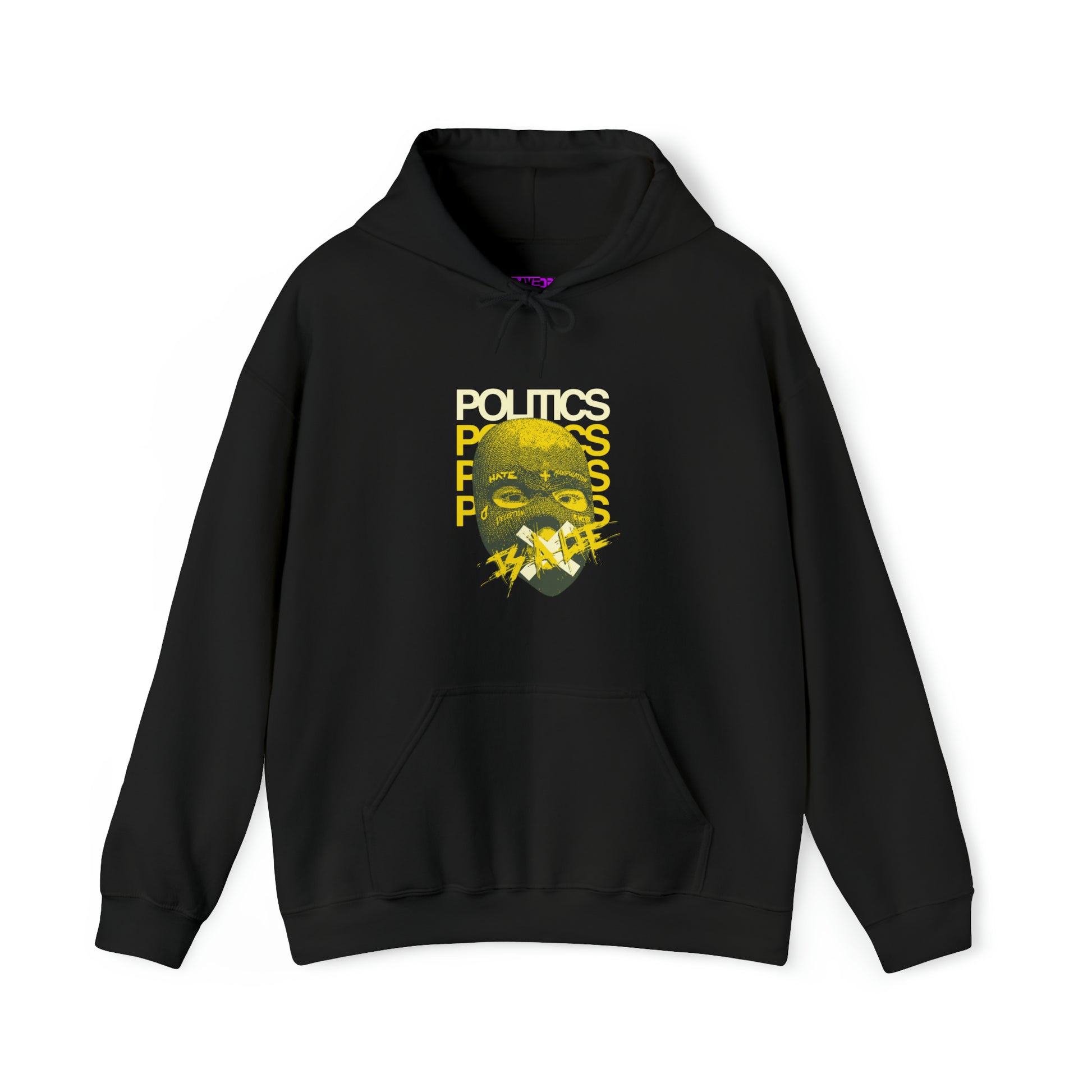 Politics Street Style Unisex Heavy Blend Hoodie