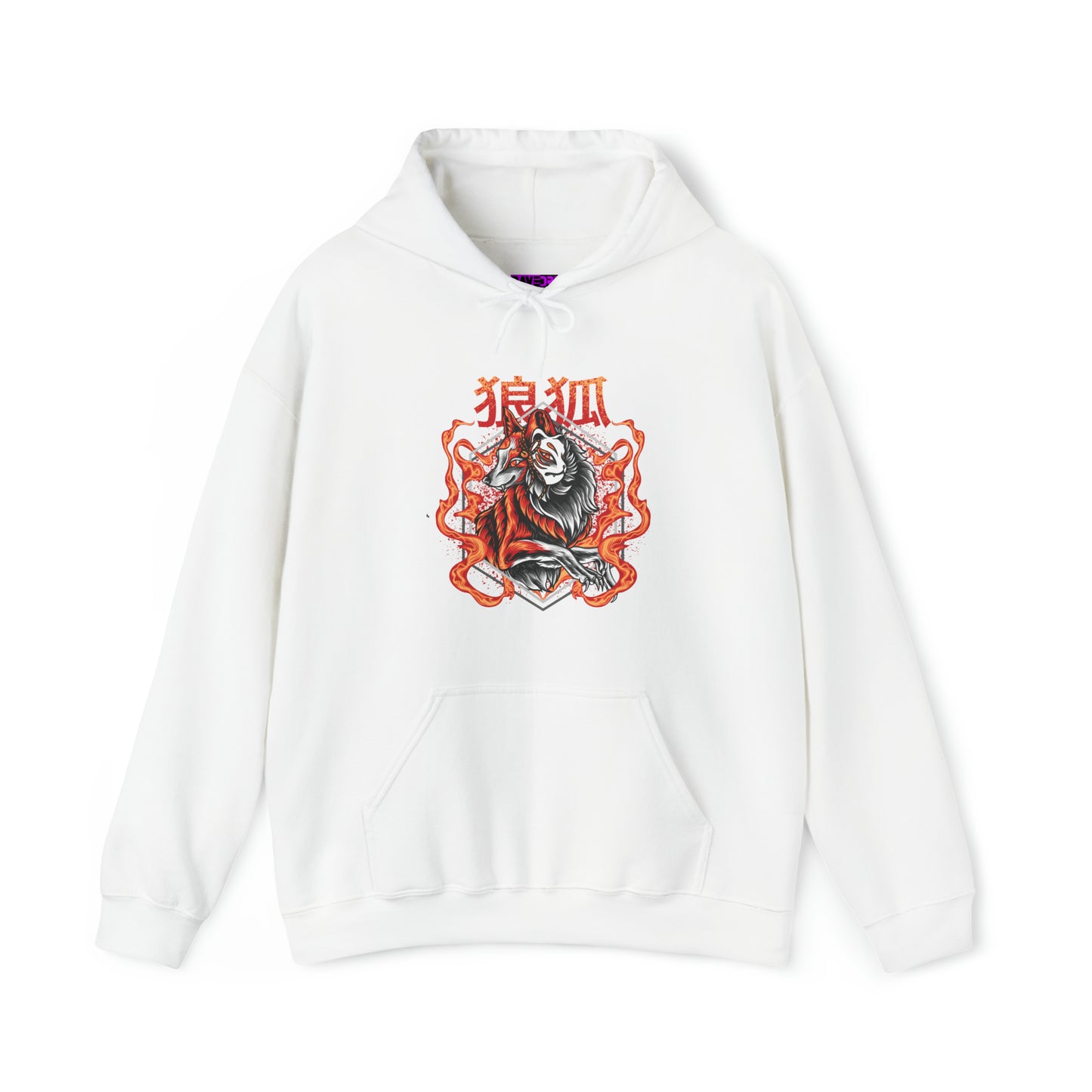 Kitsune Fire Fox Unisex Heavy Blend Hoodie