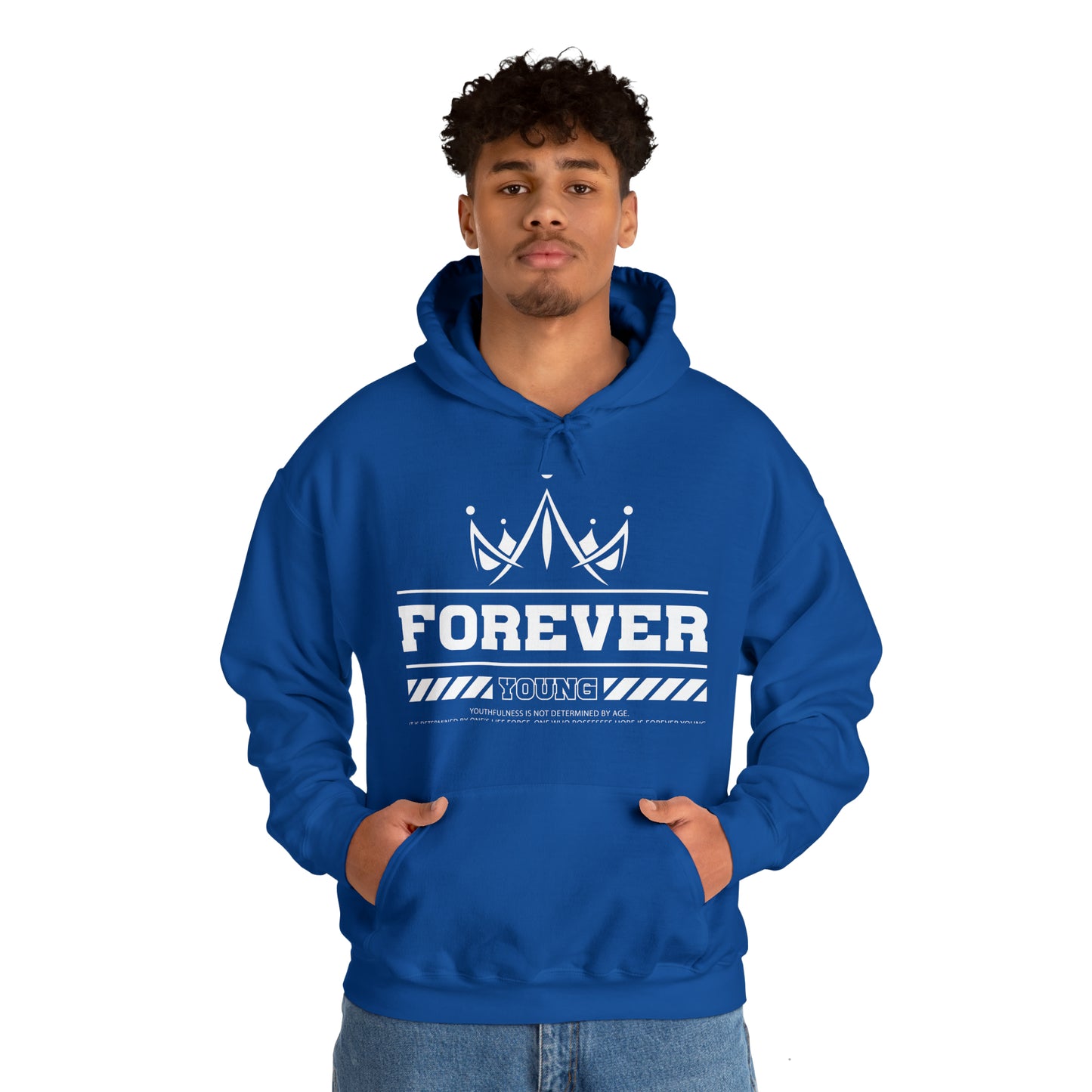 Forever Young Unisex Heavy Blend Hoodie