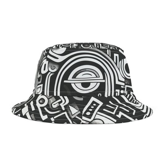 Doodle Pattern Bucket Hat