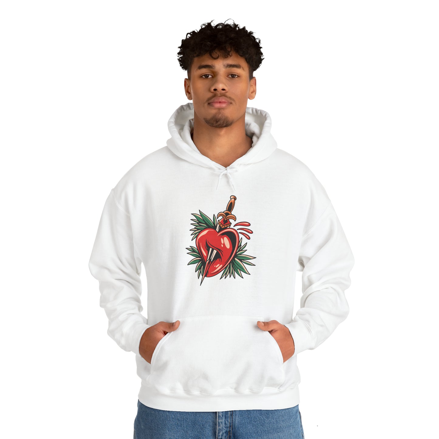 Love & Hurt Unisex Heavy Blend Hoodie