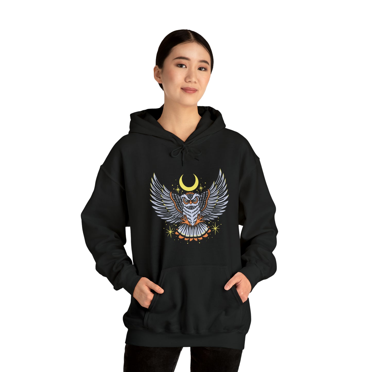 Night Predator Unisex Heavy Blend Hoodie