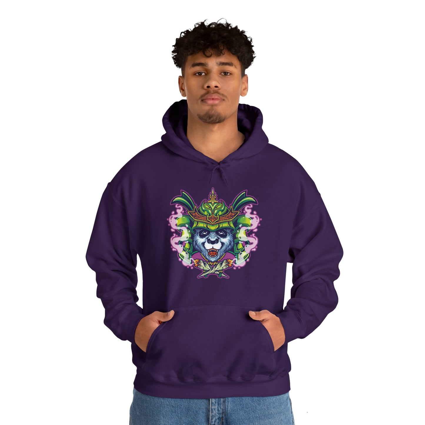 Stoner Panda Unisex Heavy Blend Hoodie