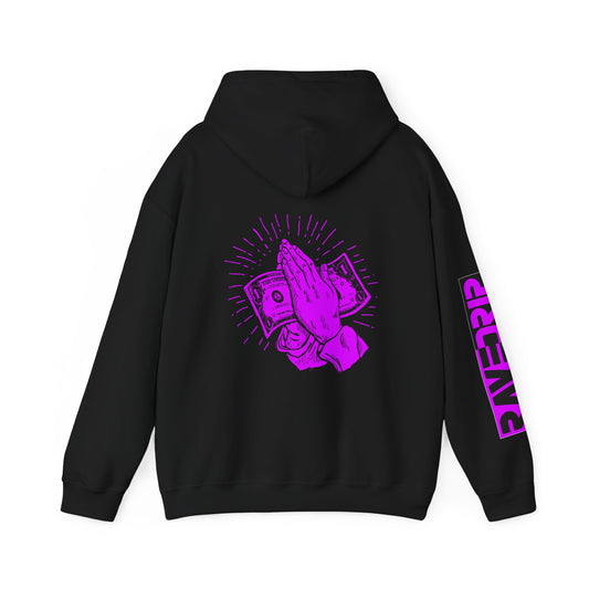 Money In My Mind Praying Hands Unisex Heavy Blend Hoodie