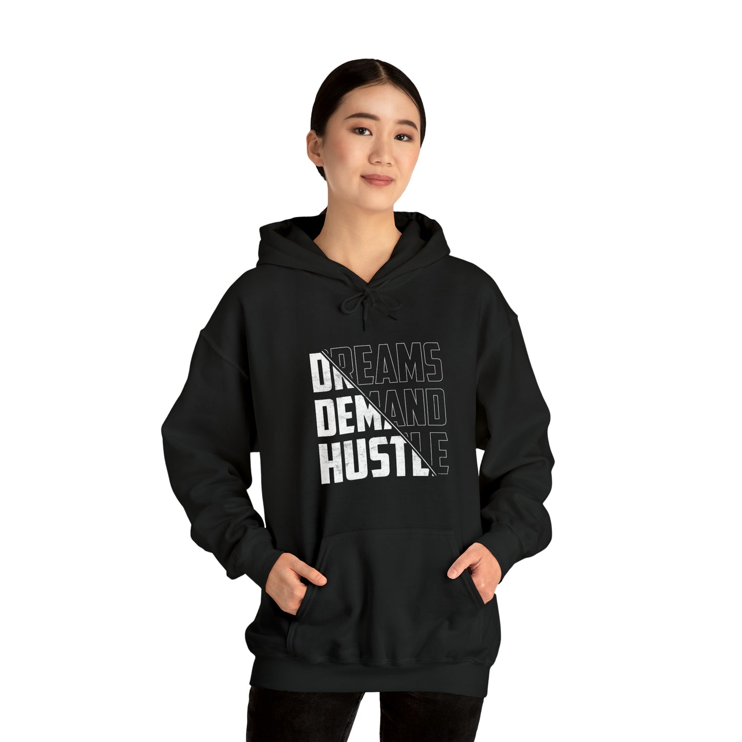 Dreams Demand Hustle Unisex Heavy Blend Hoodie