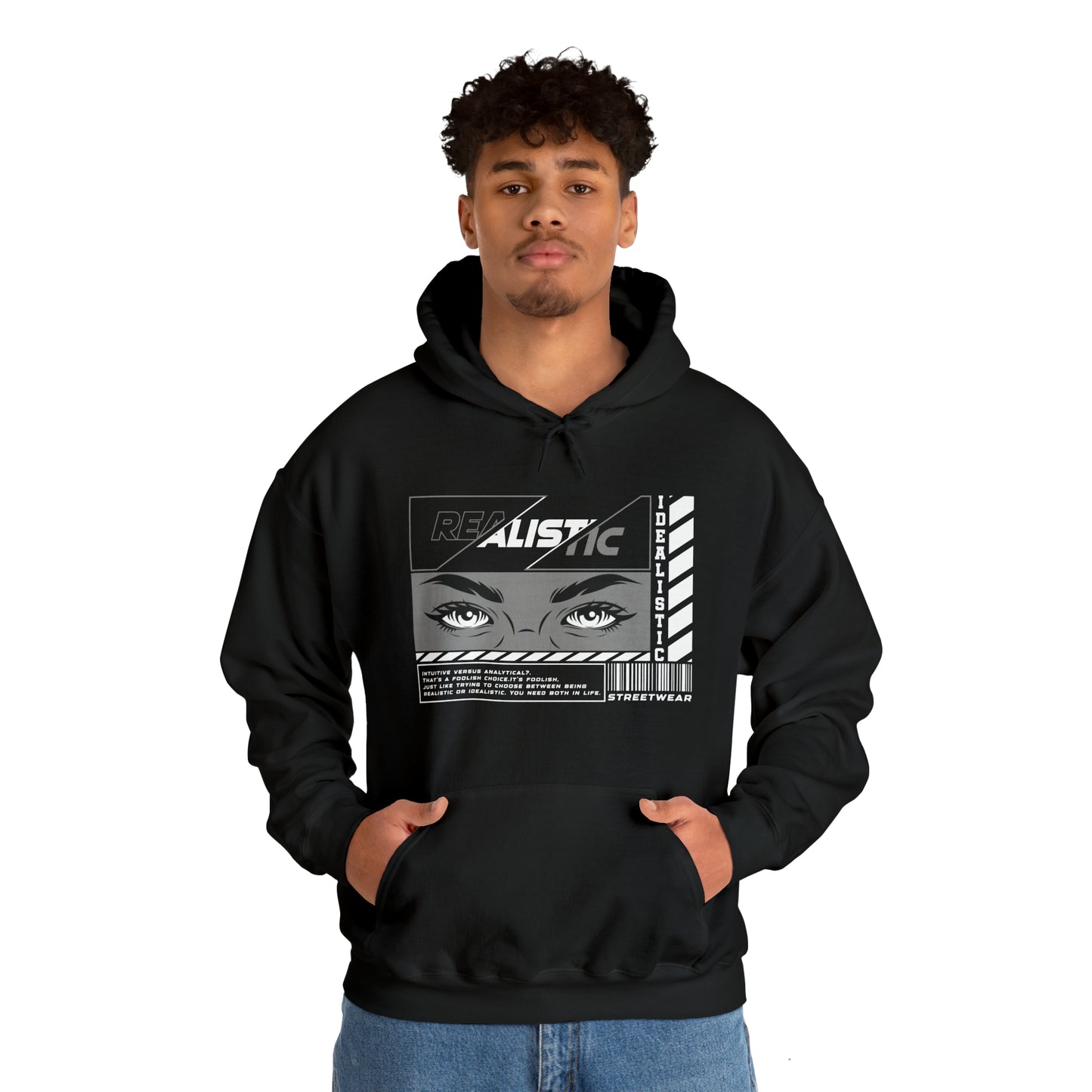 Realistic Or Idealstic Unisex Heavy Blend Hoodie