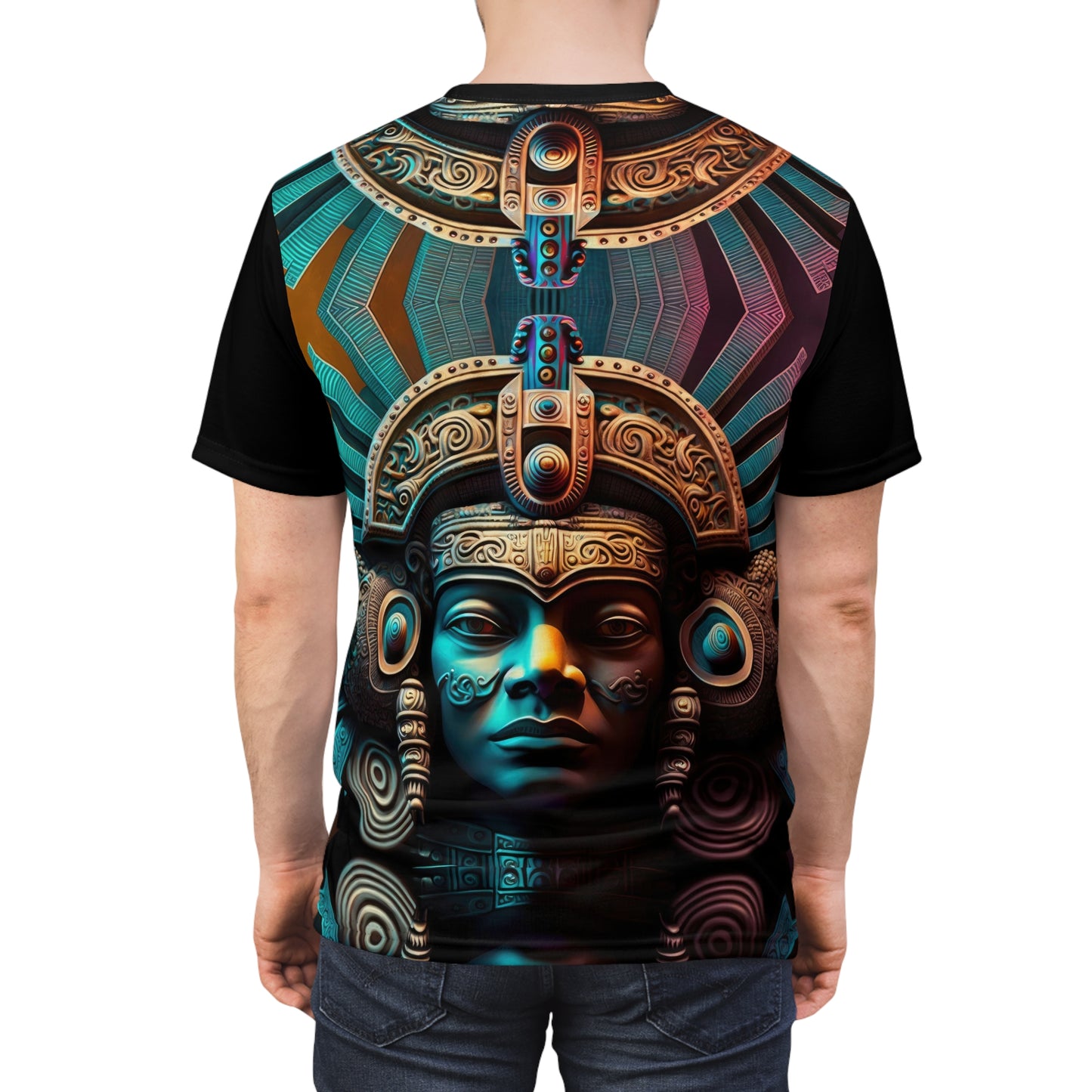 3D Mayan Pattern T-Shirt