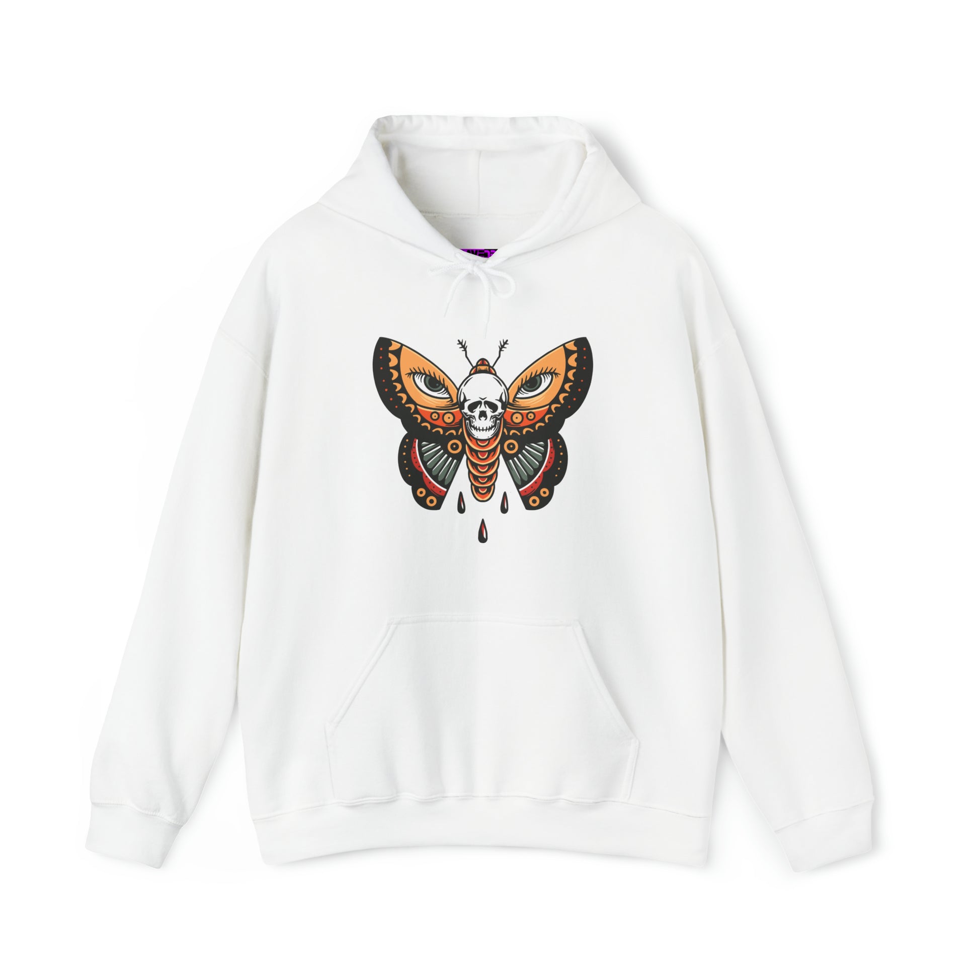 Skull Butterfly Unisex Heavy Blend Hoodie