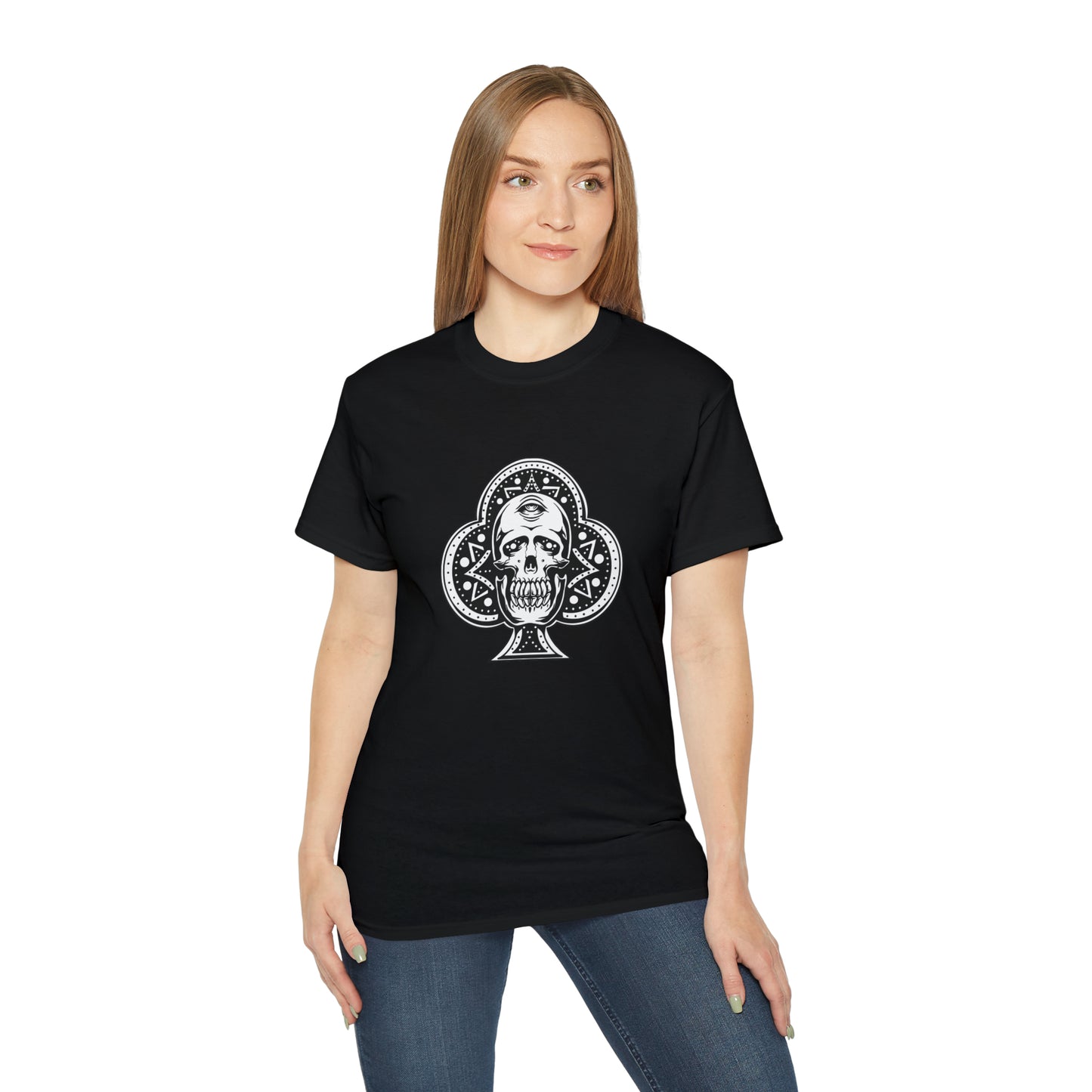 Skull Of Clubs Unisex Ultra Cotton Tee