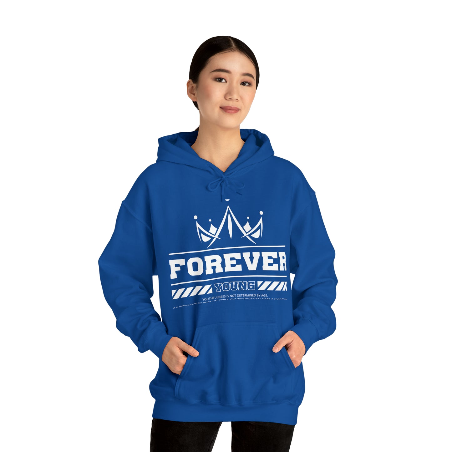 Forever Young Unisex Heavy Blend Hoodie