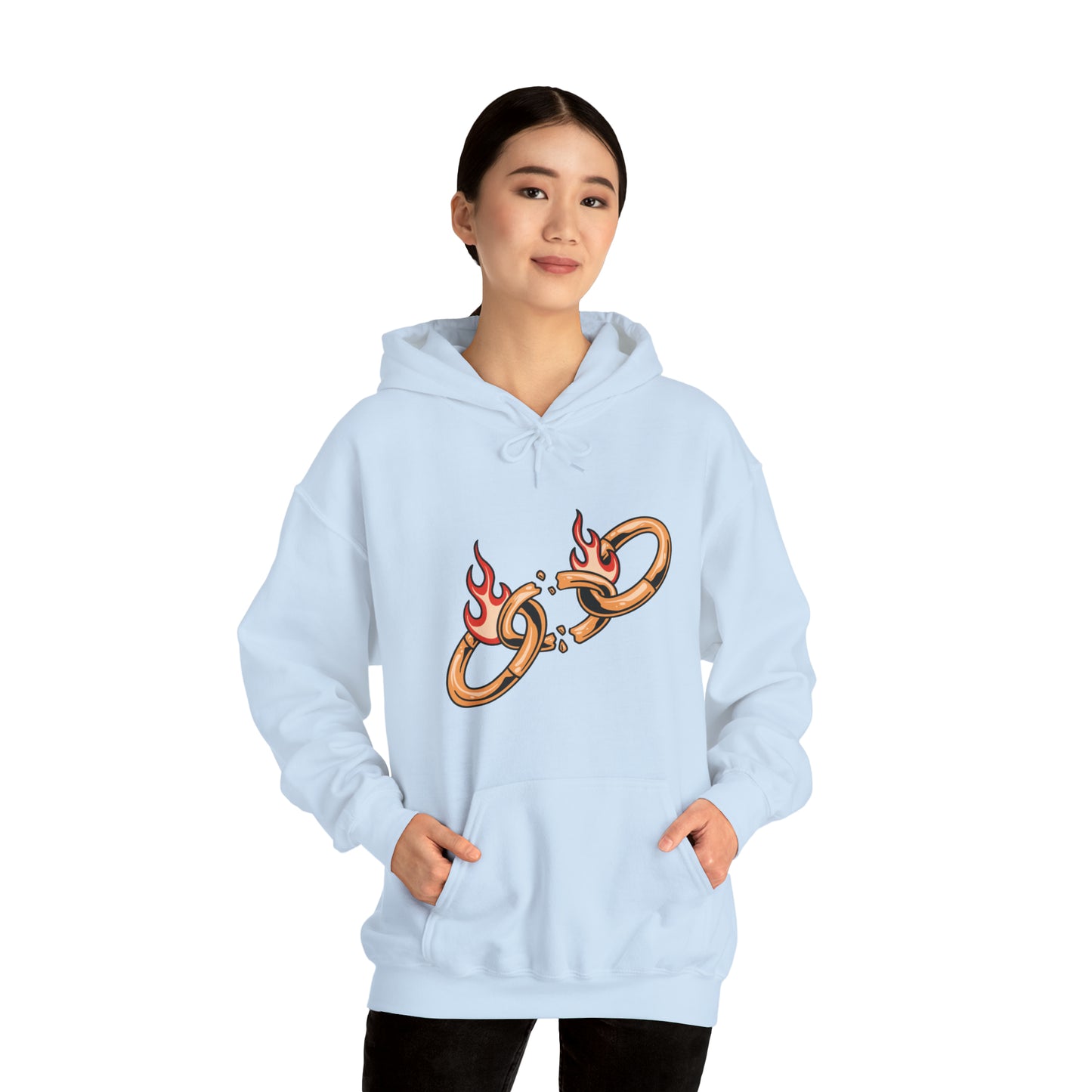 Broken Chains Unisex Heavy Blend Hoodie