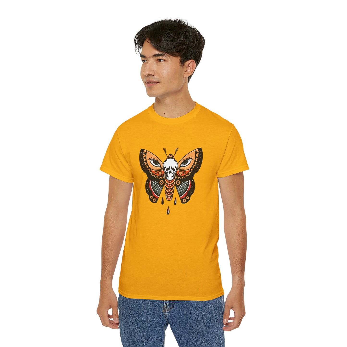 Skull Butterfly Unisex Ultra Cotton Tee