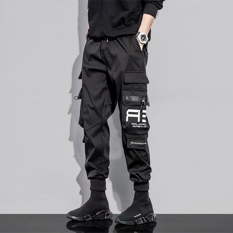 Multi-Pocket Cargo Pants for Men