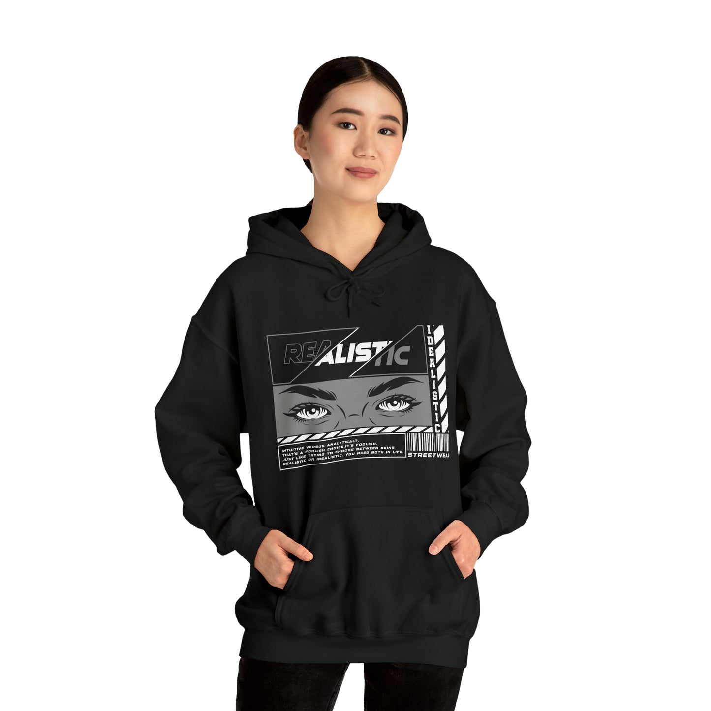 Realistic Or Idealstic Unisex Heavy Blend Hoodie