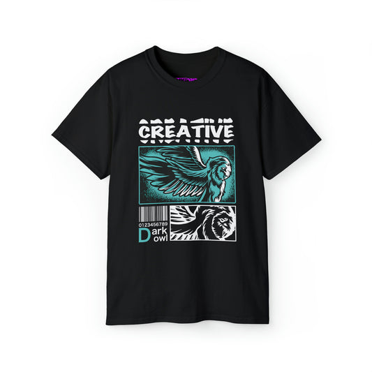 Creative Dark Owl Unisex Ultra Cotton Tee