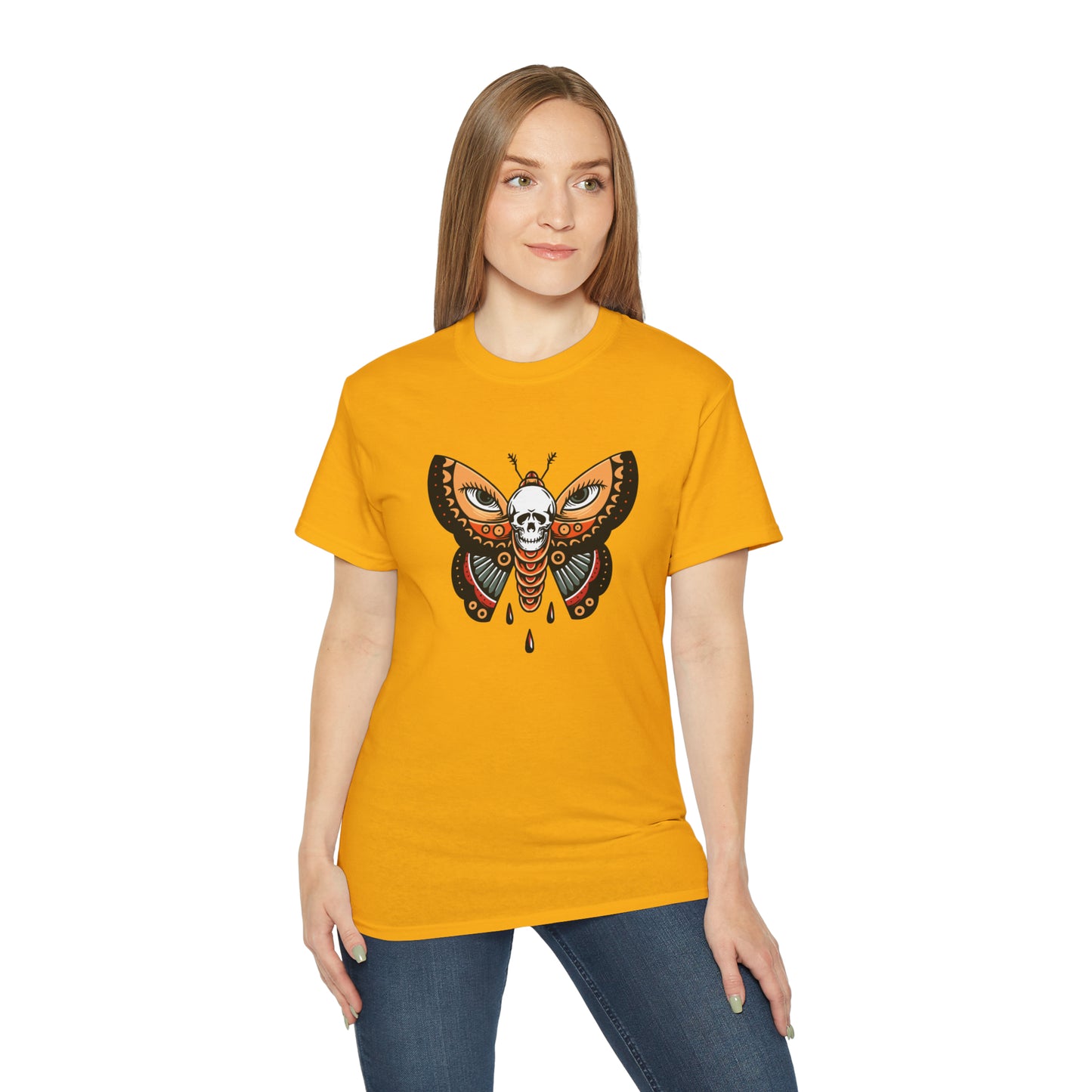 Skull Butterfly Unisex Ultra Cotton Tee