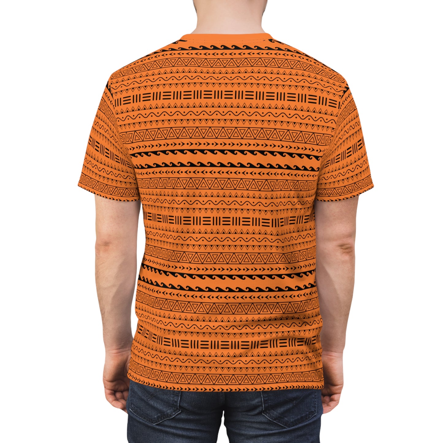 Abstract Tribe Pattern T-Shirt