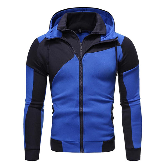 Blue Black Sports Jacket for Men