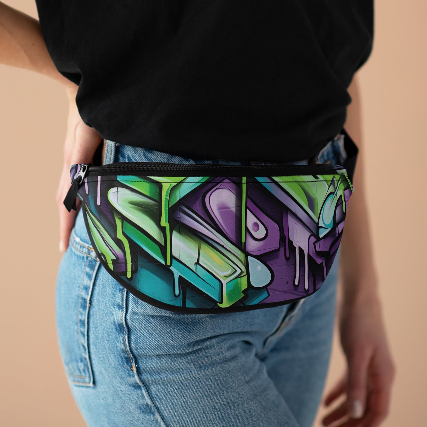 Graffiti Style Fanny Pack