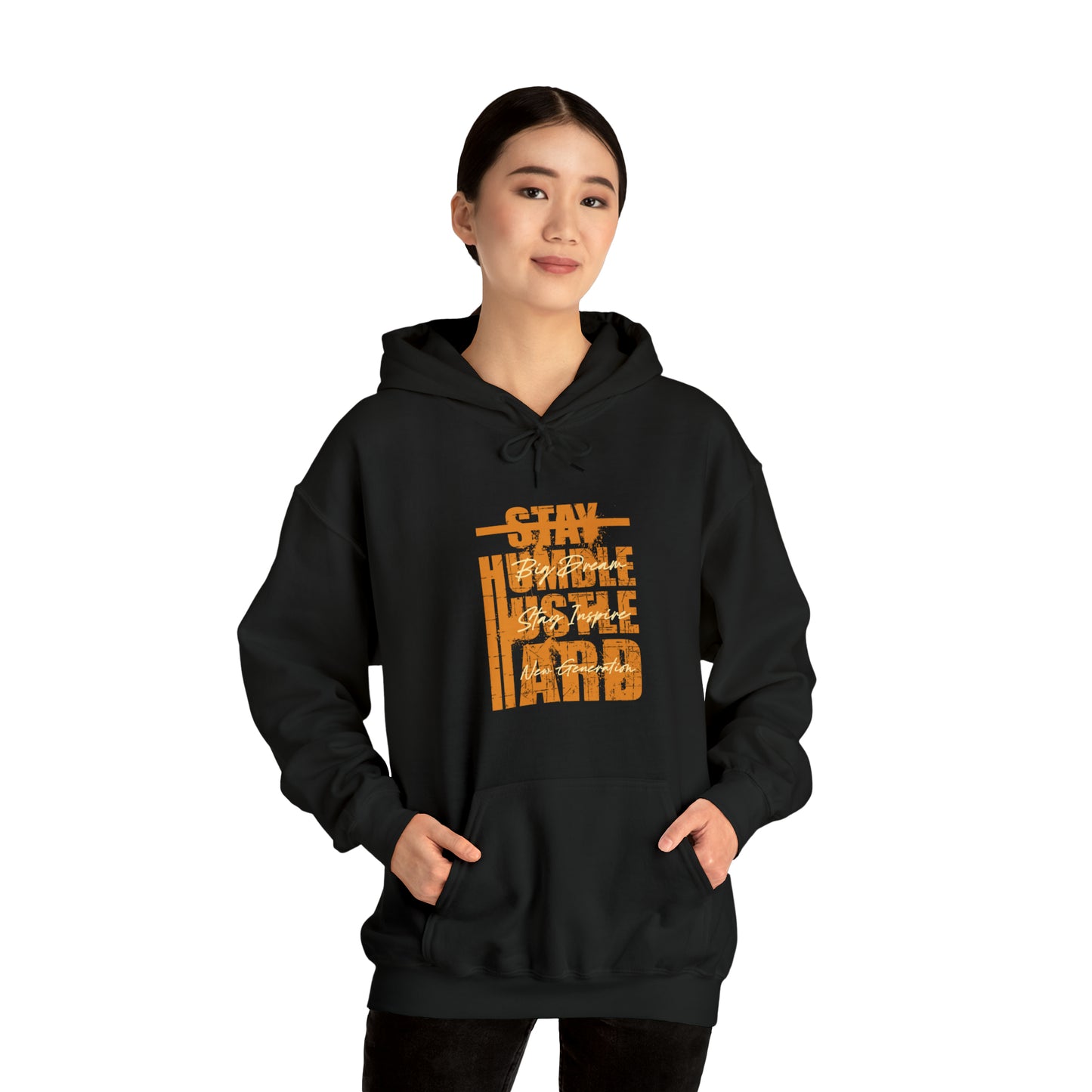 Stay Humble Hustle Hard Unisex Heavy Blend Hoodie