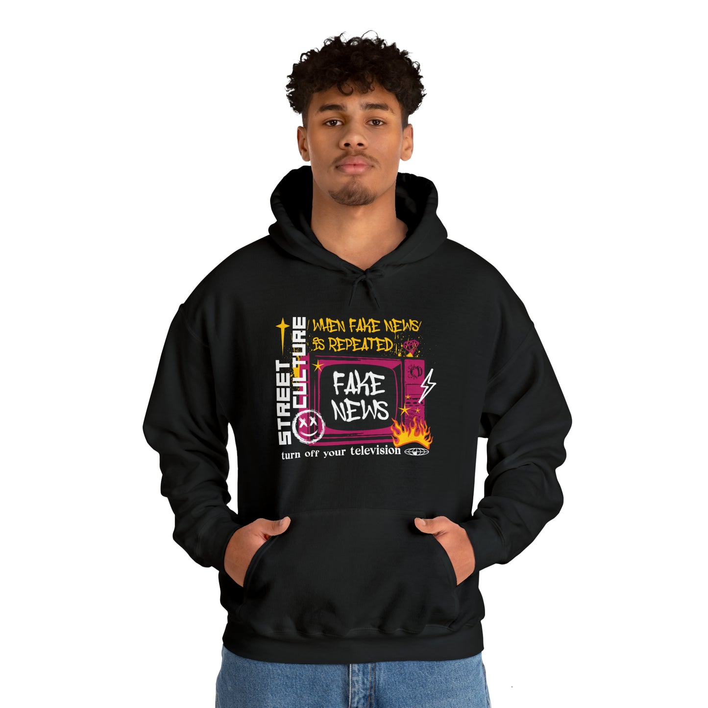 Fake News Unisex Heavy Blend Hoodie