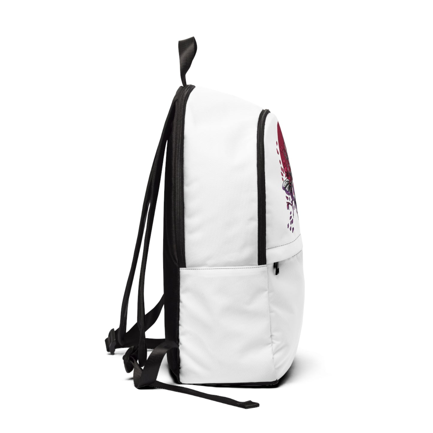 Beetle Skull Backpack - White