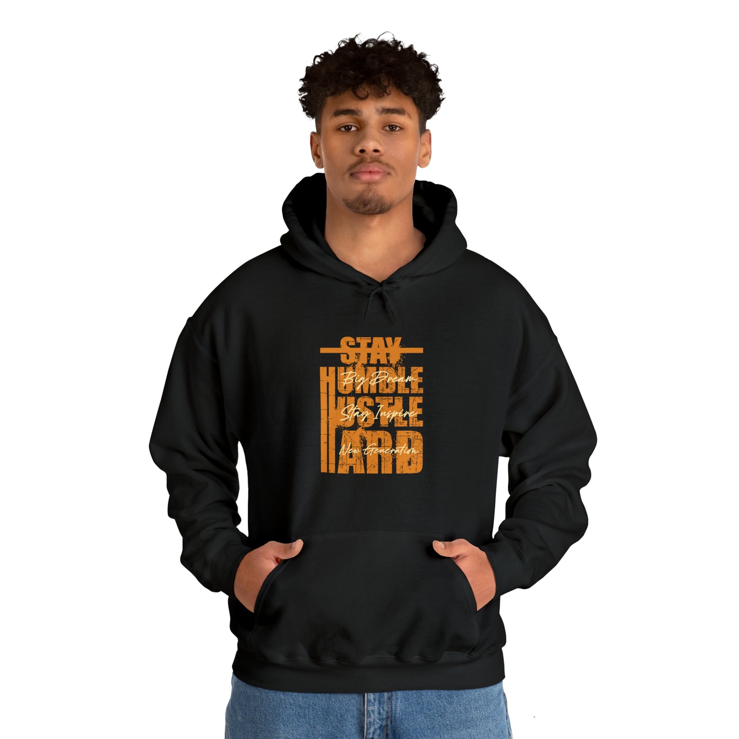 Stay Humble Hustle Hard Unisex Heavy Blend Hoodie