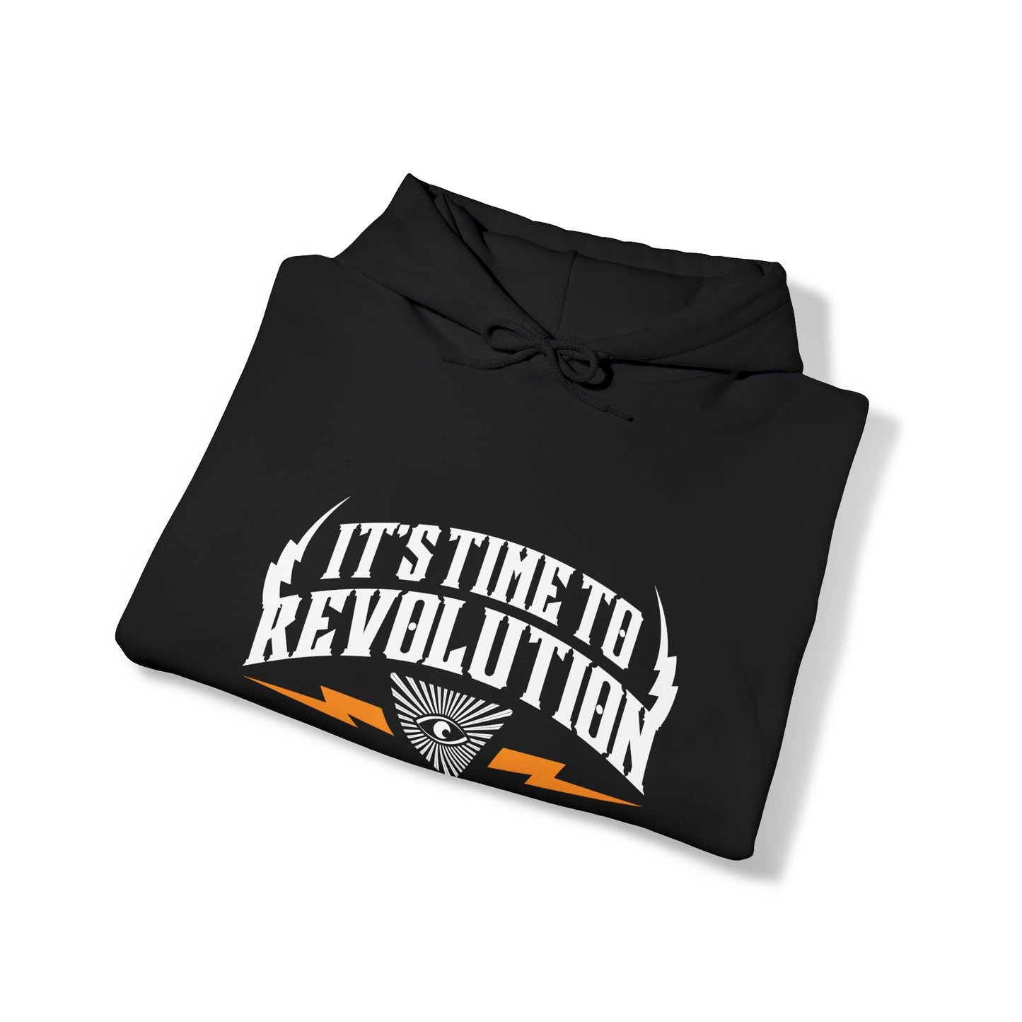 It's Time To Revolution Unisex Heavy Blend Hoodie