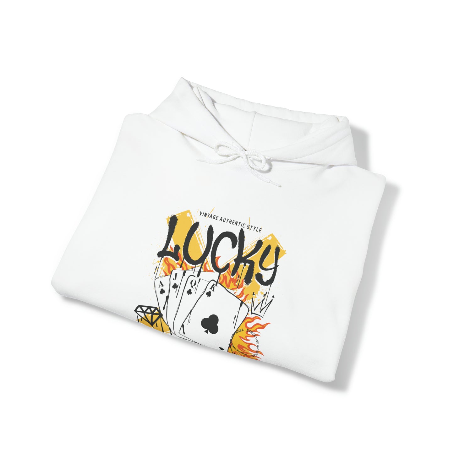 Lucky Cards Streetstyle Unisex Heavy Blend Hoodie