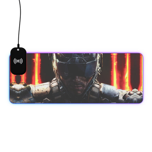 Call of Duty 15W Wireless Charging LED Gaming Mouse Pad