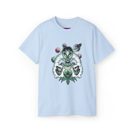 Alien Canna World Unisex Ultra Cotton Tee