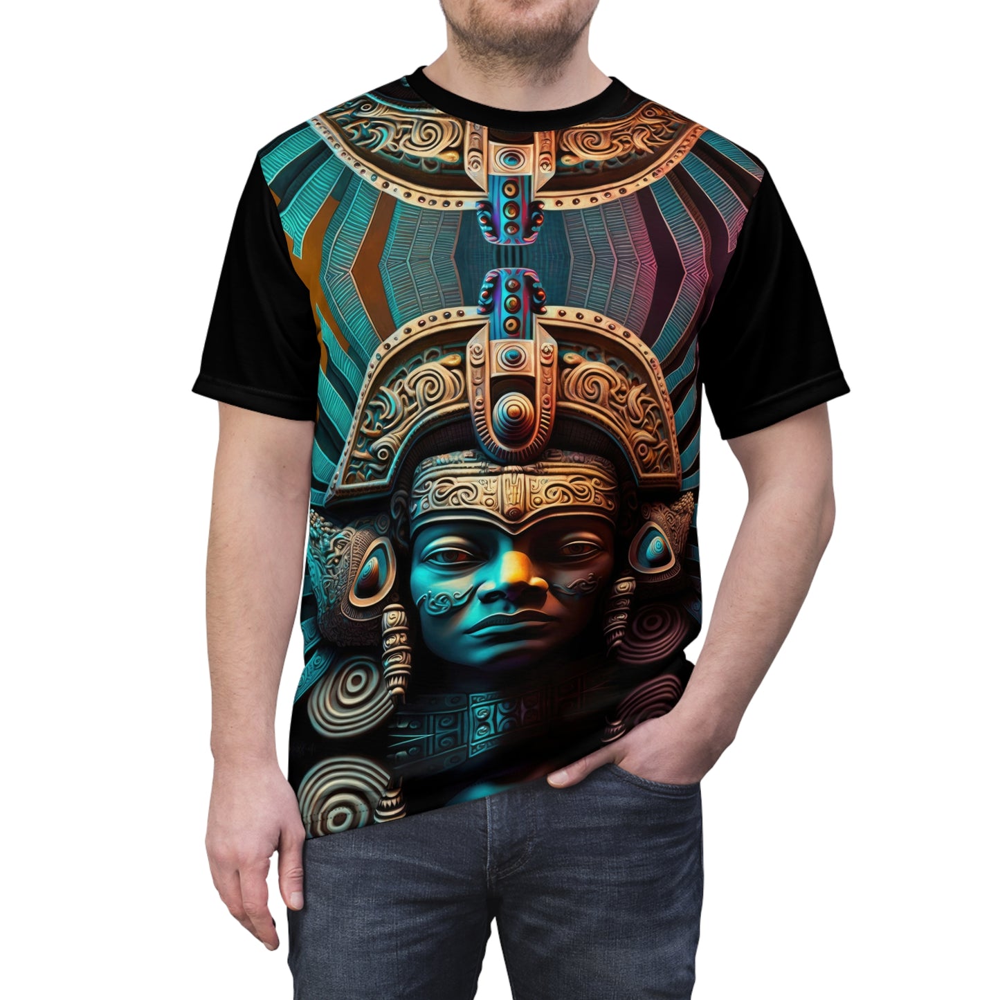 3D Mayan Pattern T-Shirt