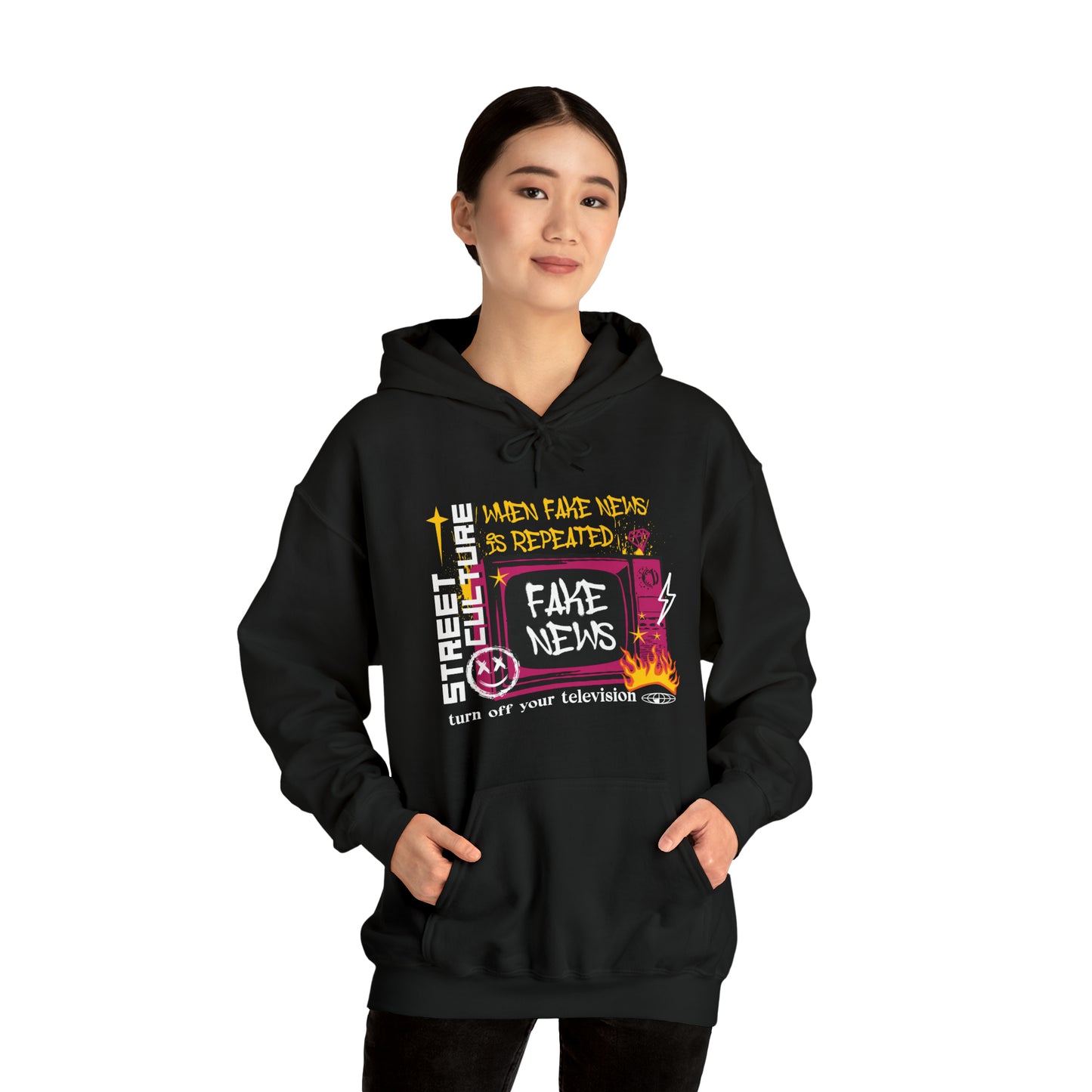 Fake News Unisex Heavy Blend Hoodie