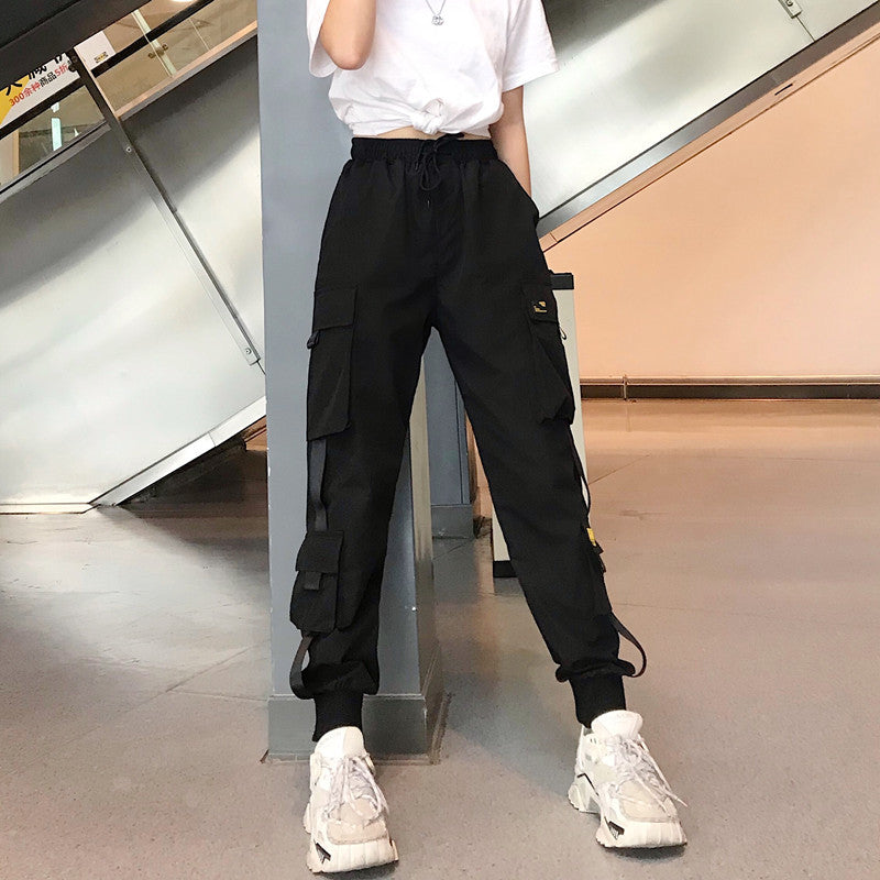 Black Cargo Pants for Women