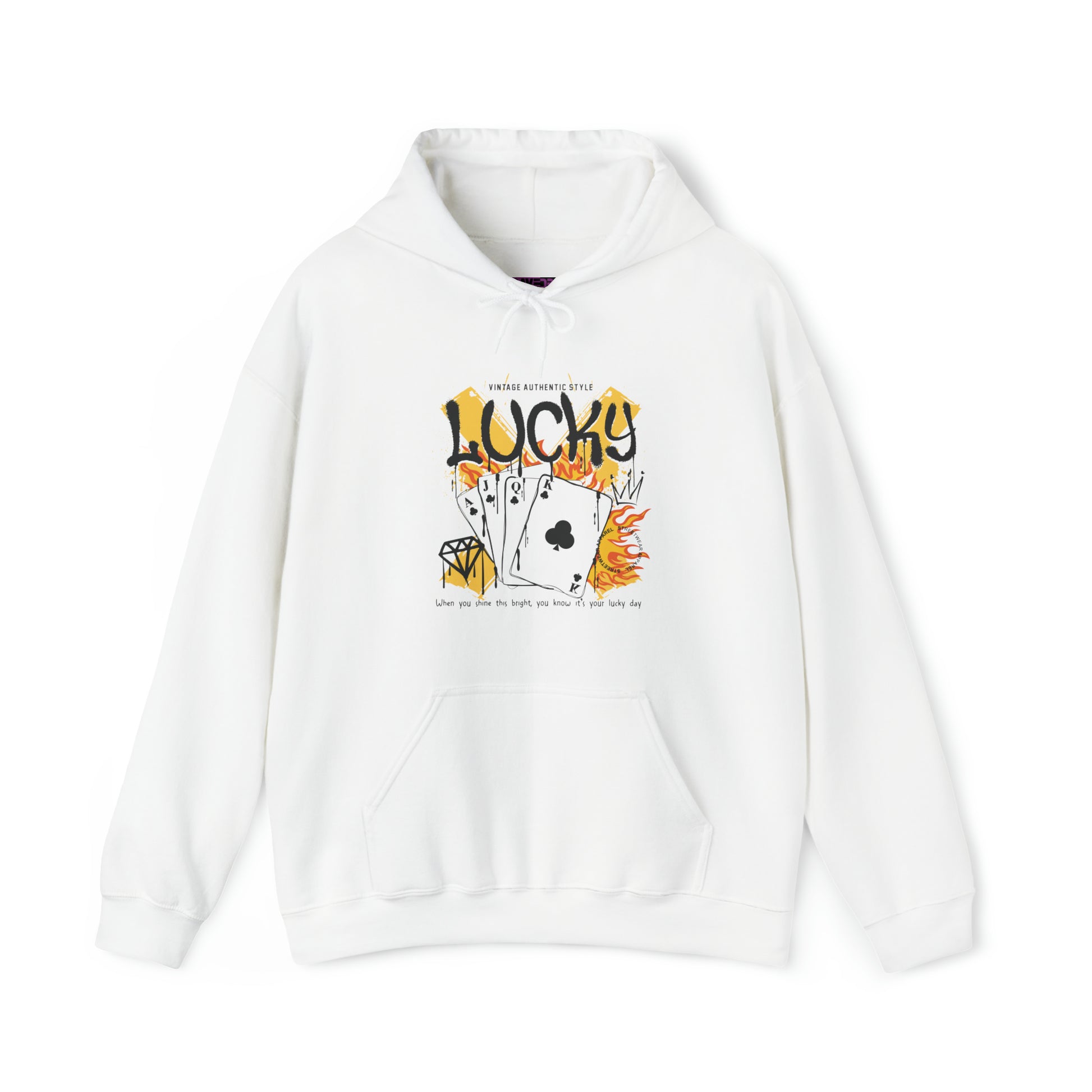 Lucky Cards Streetstyle Unisex Heavy Blend Hoodie