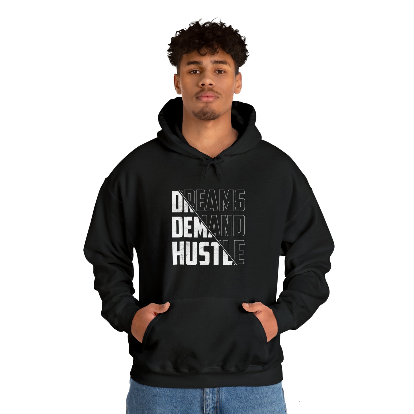 Dreams Demand Hustle Unisex Heavy Blend Hoodie