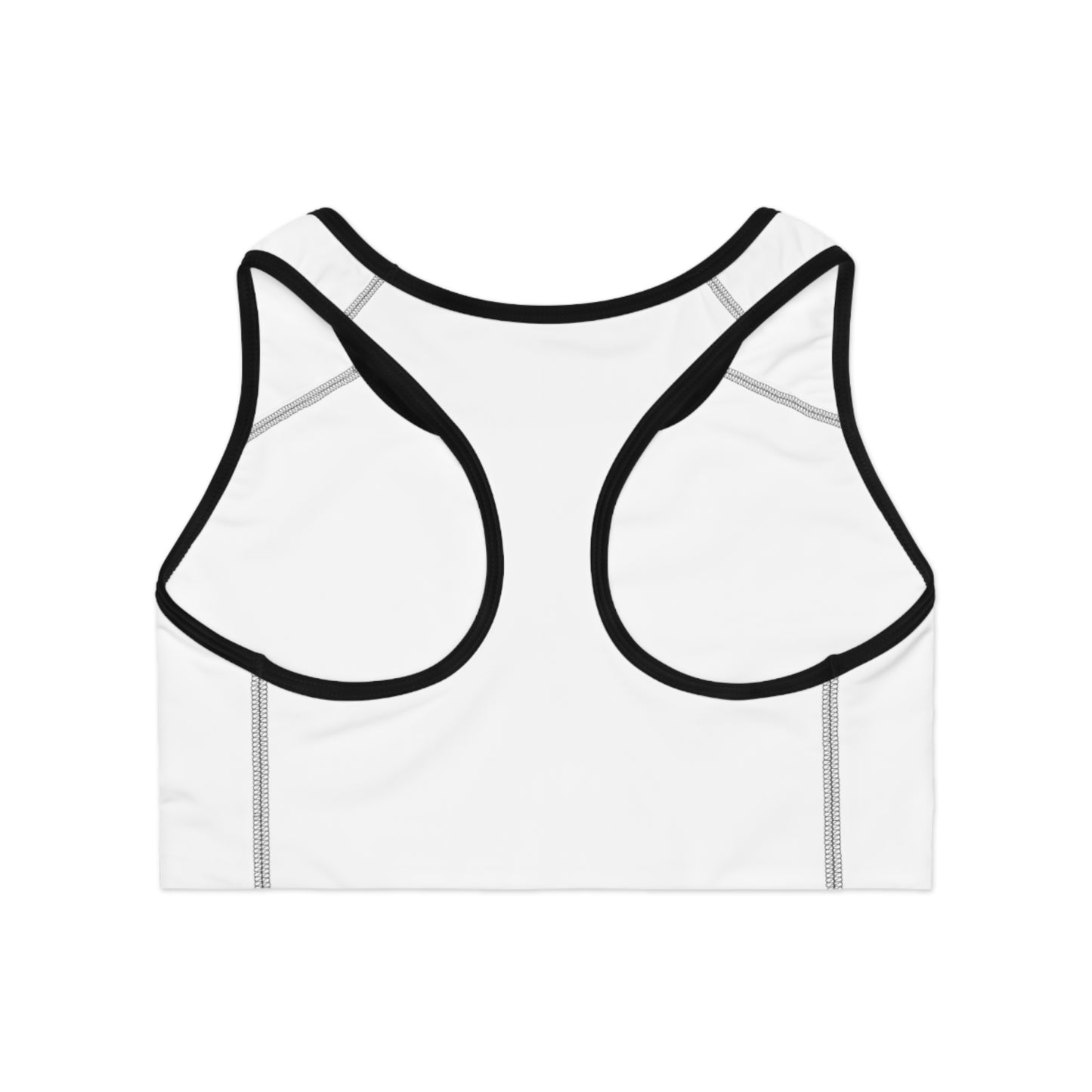 Black & White Anime Sports Bra