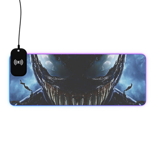 Venom 15W Wireless Charging LED Gaming Mouse Pad