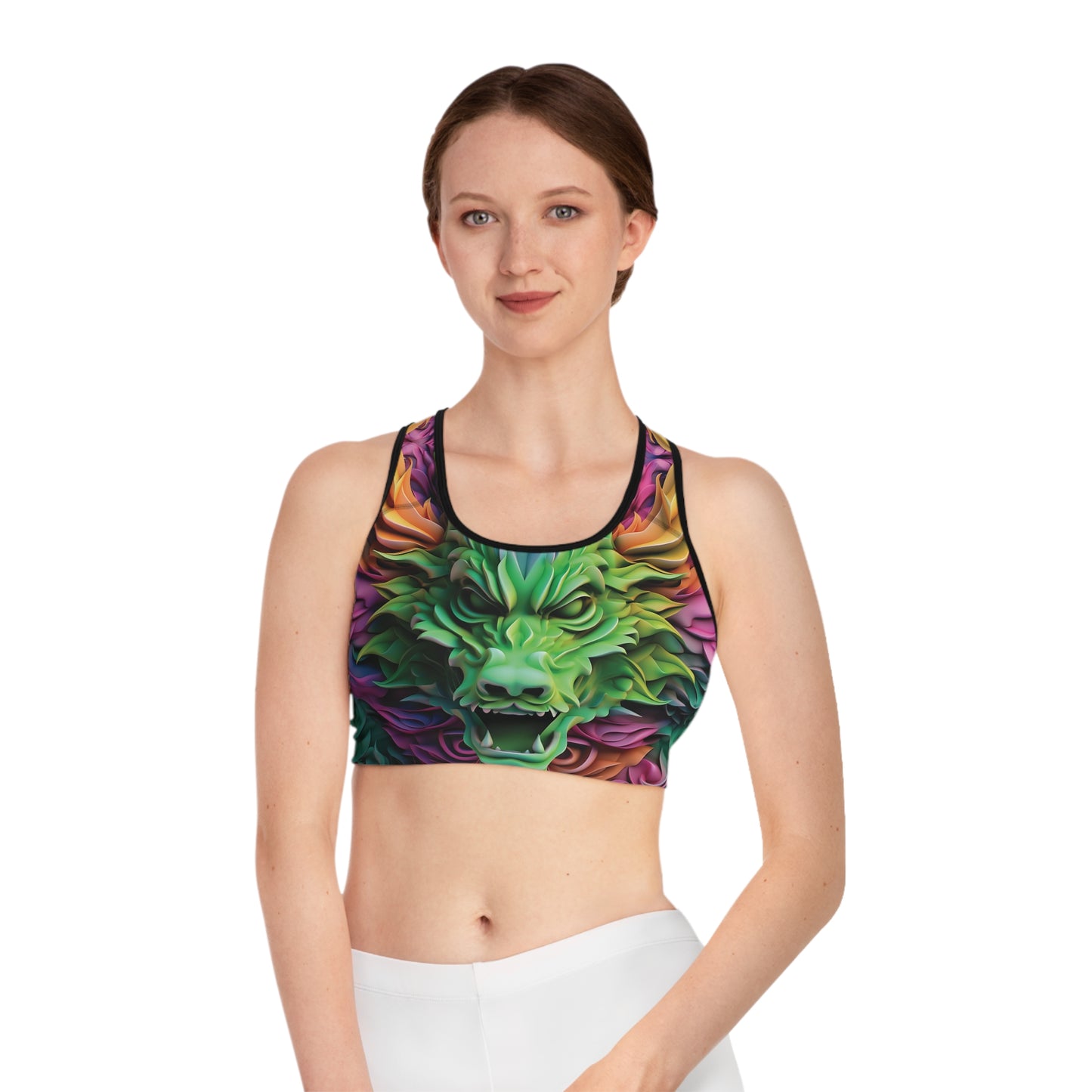 Green Dragon Sports Bra